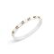 Coach Gold Mix C Logo Hinged Bangle - Gold