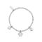 ChloBo Silver Blossoms of Grace Bracelet - Silver