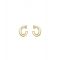 Boss Gold Live Hoop Earrings