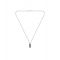 Boss Silver Kassy Emblem Necklace