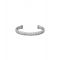 Boss Silver Tailored Steel Herringbone Cuff