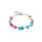 Coeur De Lion Silver Iconic Magic Multi Cubes Bracelet - Silver