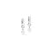 Coeur De Lion Silver Cosmic Pearls Hoop Earrings - Silver
