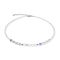 Coeur De Lion Silver Cosmic Pearls Pastel Cubes Necklace - Silver