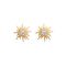 ChloBo Gold Sunrise Glow Studs - Gold