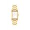 Coach Gold Reese Rectangle Crystal Bracelet Watch - Gold