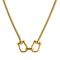Over & Over Gold Stainless Steel Horsebit Necklace - 40cm