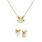 Amelia Scott Gold Amelia Bow Crystal Gift Set - Gold