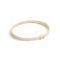 Coach Gold Chalk C Logo Boxed Bangle - Gold