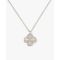 Kate Spade New York Silver Spade Flower Necklace - 41cm