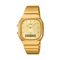 Casio Gold Vintage Dual-Display Gold Dial Watch