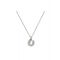 Kate Spade New York Silver Gifting Lucky You Horseshoe CZ Necklace - 41cm
