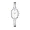 CLUSE Silver L'Ovale White Watch - Silver