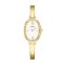 CLUSE Gold L'Ovale White Watch - Gold
