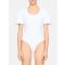 Jacquemus - The Ovalo Bodysuit - White - Size : S