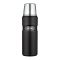 Thermos King Stainless Steel Insulated Bottle Black Matte - 47cl - BPA free