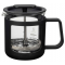 Hario U French Press in Black - 300ml