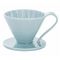 Cafec Arita Flower Dripper Blue - 1 Cup