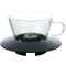 4-Cup Kalita Wave Dripper 185 in black/glass