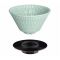 Loveramics Flatbed Coffee Dripper with Holder - Celadon Green - 200ml