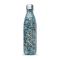 Qwetch Insulated Bottle Blue Flowers - 750ml - BPA free