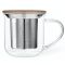 Viva Scandinavia Tea Mug in Glass and Ceramic - 40cl