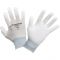 Honeywell - Tekstiilikäsine poly white koko 10