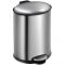 Eko - Roskakori ellipse step bin 12 l ruostumatonta terästä - eco