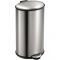 Eko - Roskakori ellipse step bin 40 l ruostumatonta terästä - eco