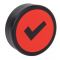 Smit visual - Magneetit lean management check punainen