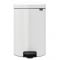 Brabantia - Roskakori newicon 20l valkoinen metallivuorella